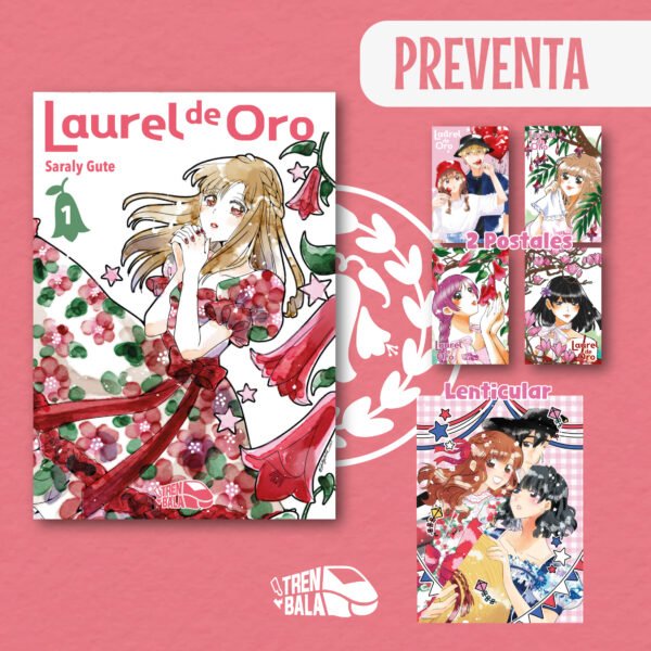 Laurel de Oro 1 (con lenticular y 2 postales) - Imagen 2