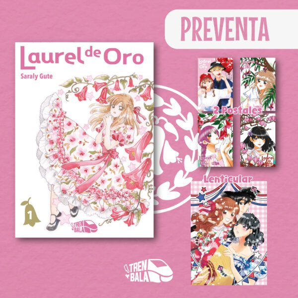 Laurel de Oro 1 (con lenticular y 2 postales) - Imagen 2