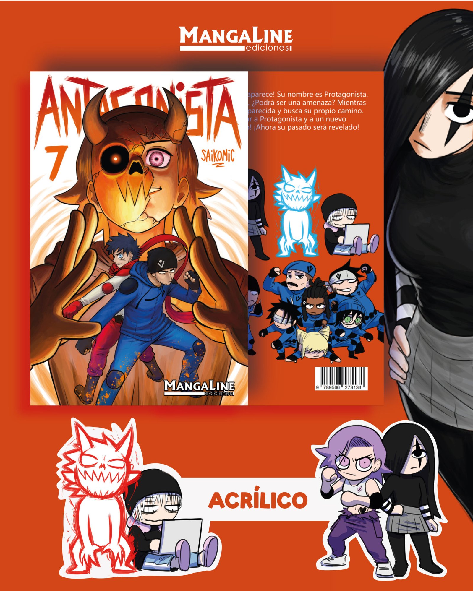Antagonista 7 (PREVENTA CON ACRÍLICO) - Imagen 2